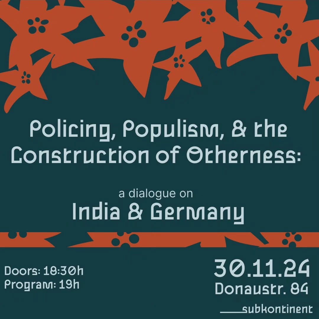 Join @justice_collective_berlin and @indiajusticeproject at @_subkontinent for a…