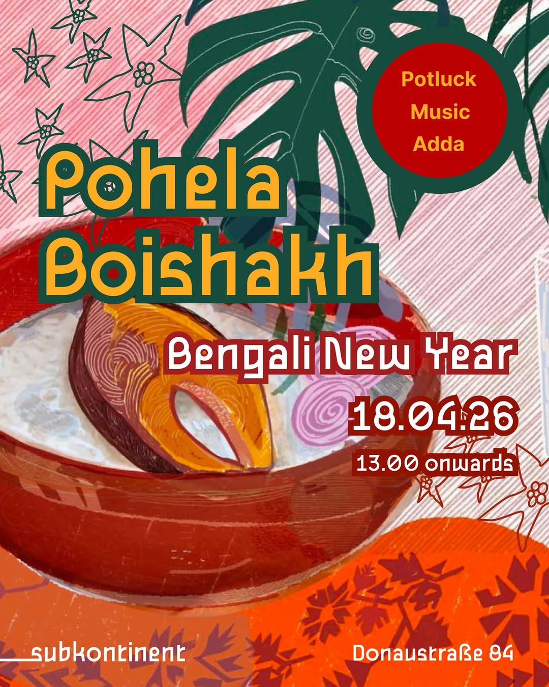 Come celebrate the start of the Bengali New Year 1433 with us at _subko. Pohela…