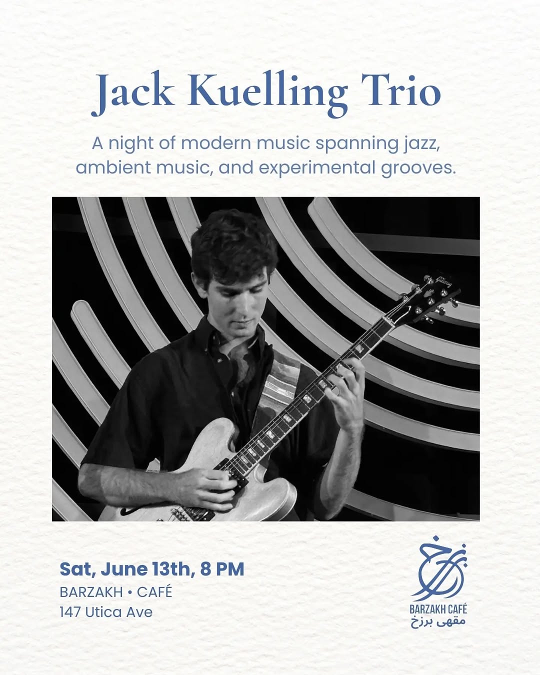 Jack will be performing a set of original expansive compositions, along with mus…