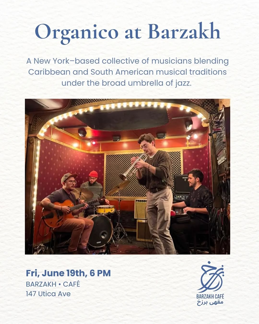 Organico groove collective is a New York–based collective of musicians blending …