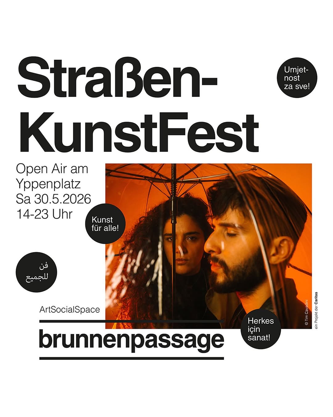 STRAẞENKUNSTFEST — Open Air am Yppenplatz 🎉🏮✨ Samstag 30.05.2026 | 14-23 Uhr Kun…