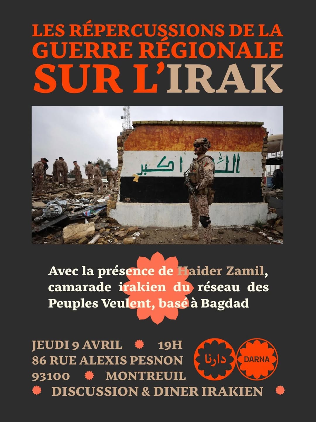 Les répercussion de la guerre régionale sur l’Irak Avec la présence de Haider Za…