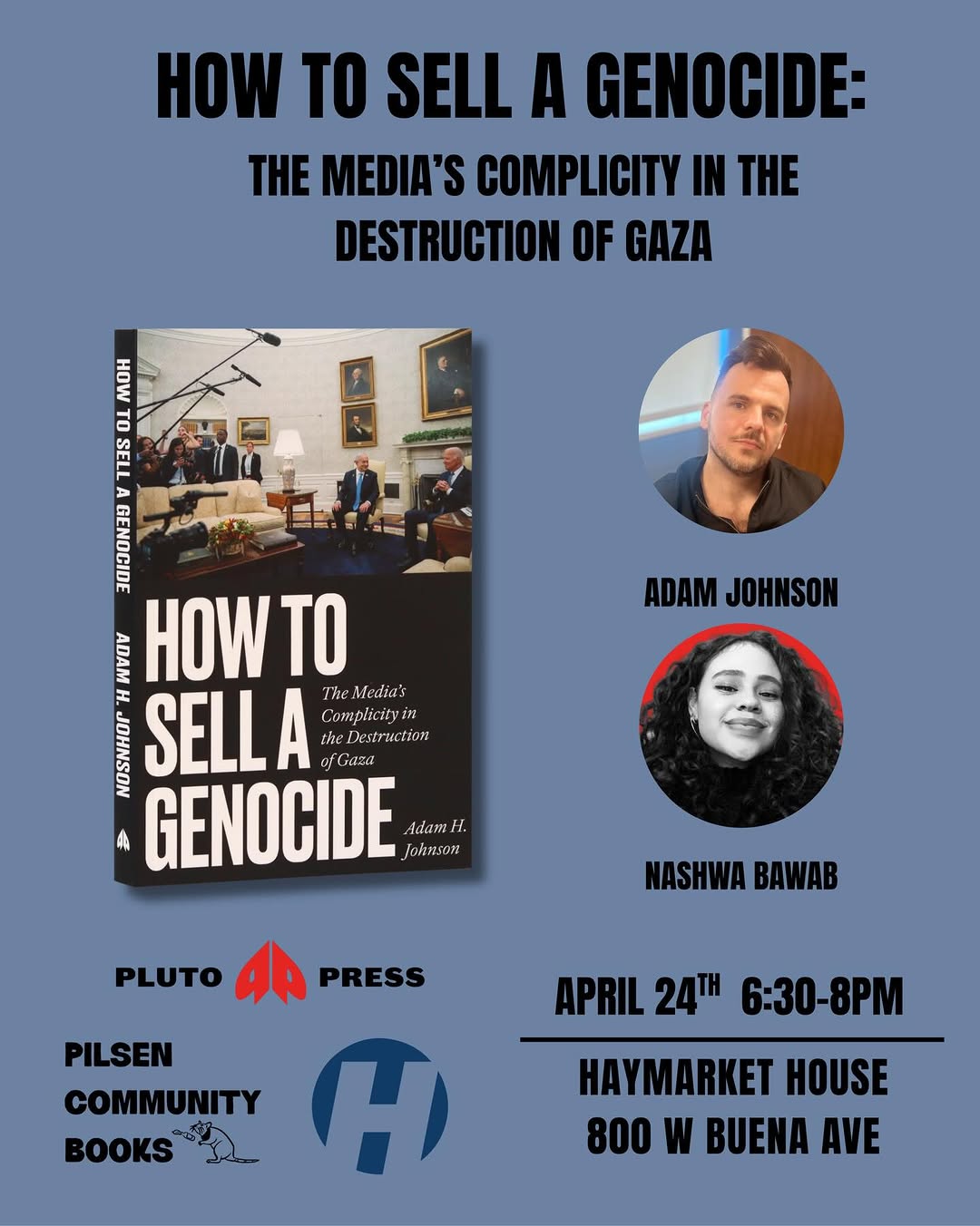 Citations Needed co-host Adam Johnson will be in joined in conversation with Nas…