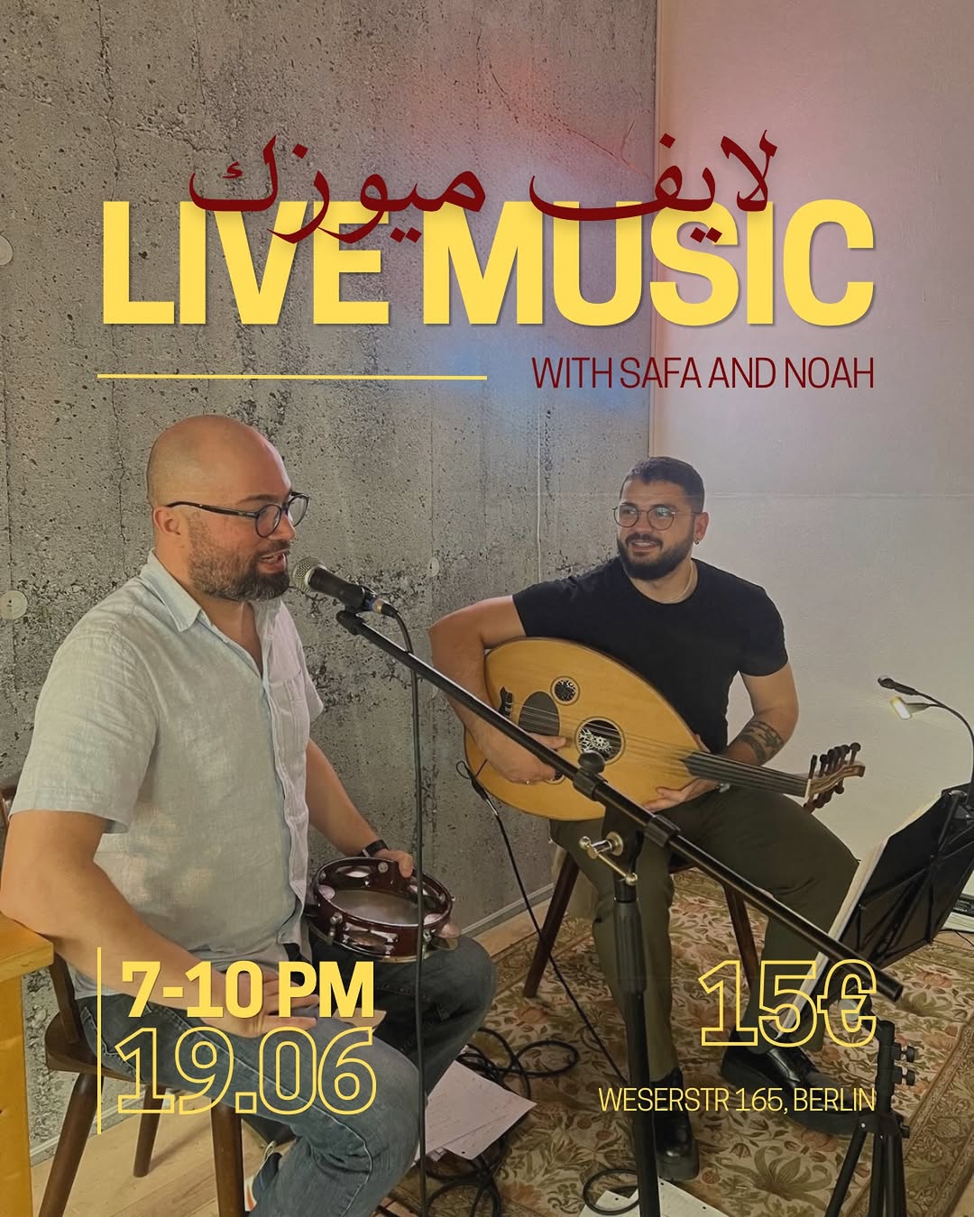🎶 Live Music Night at Jiwar 🎶 Join us for an evening of live music with Safa & N…
