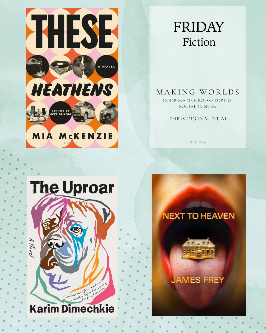 Instagram post by @makingworldsbooks