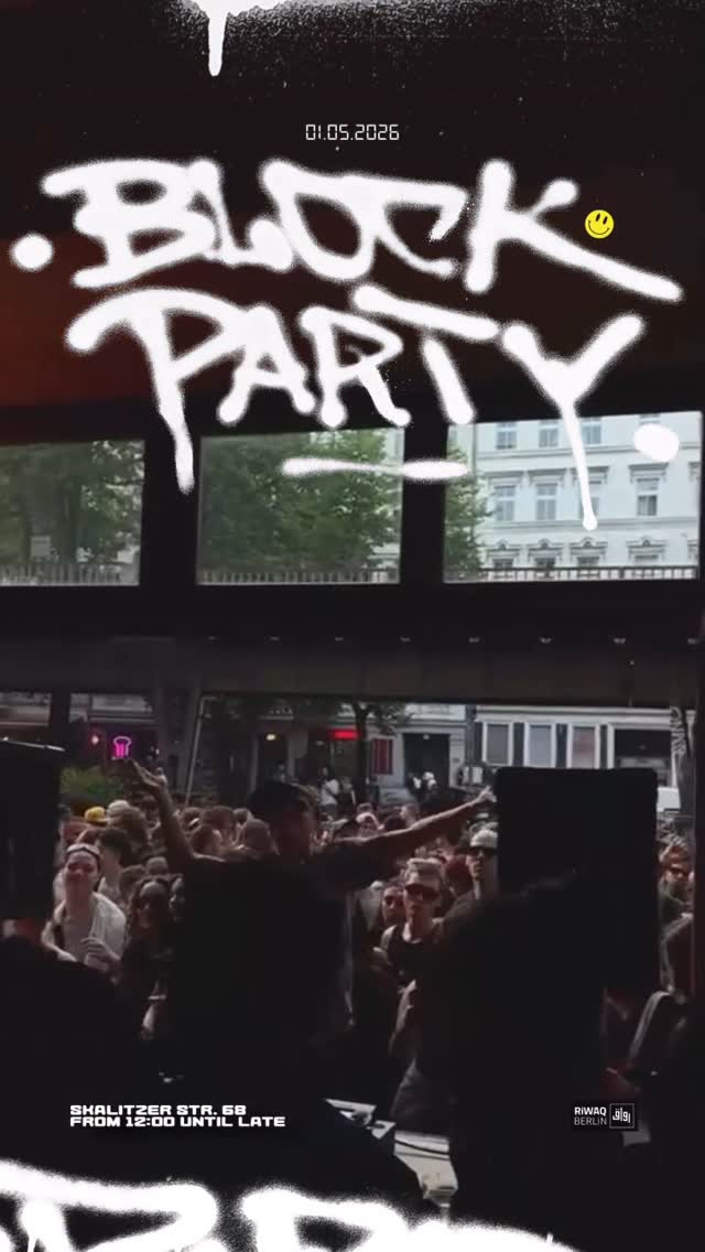 1st of May at Riwaq Berlin 🔥☀️🌈❤️🔥💜🩷 What to expect? Djs spinning Great music …