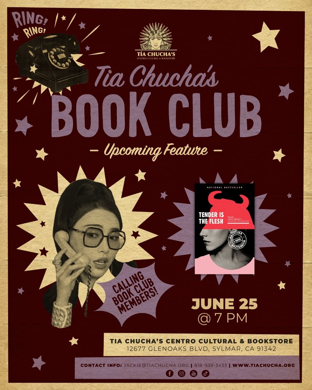 This book isn’t for the easily disturbed 👀 Join us in reading this month’s book …
